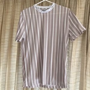 Men’s Signature Striped BoohooMAN Muscle Shirt